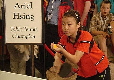 Ariel Hsing Table Tennis