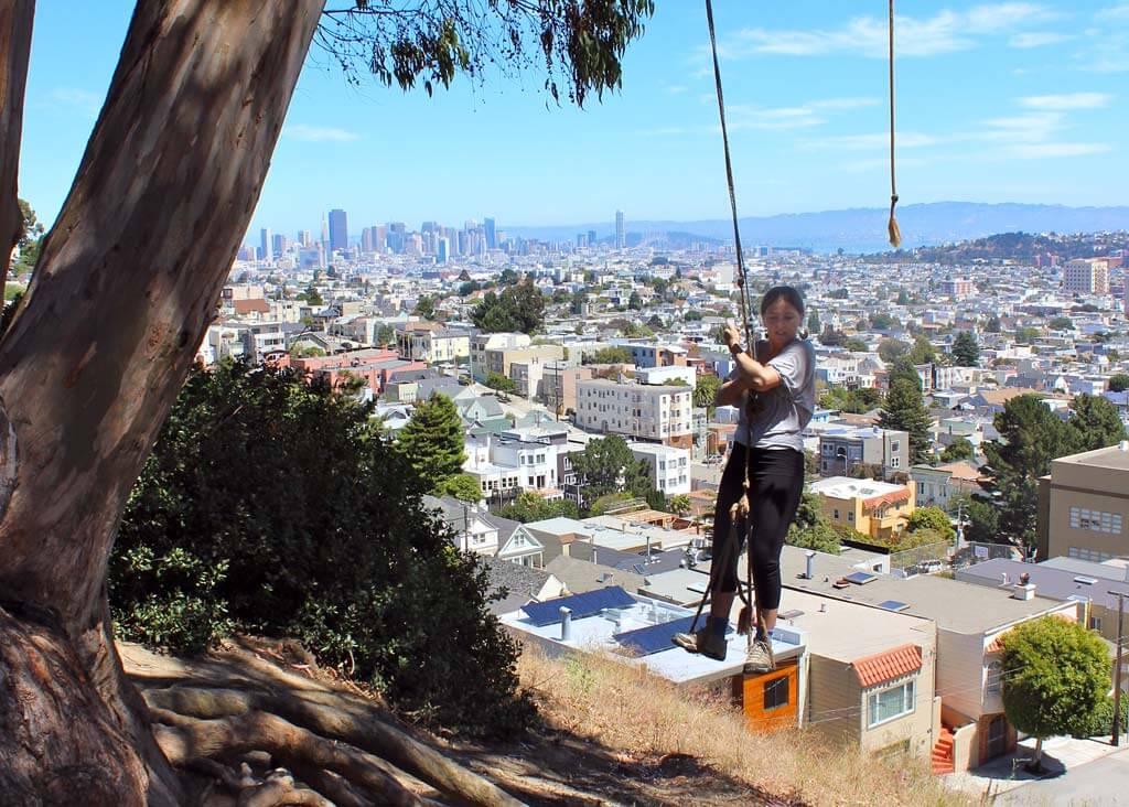 Billy Goat Hill Rope Swing