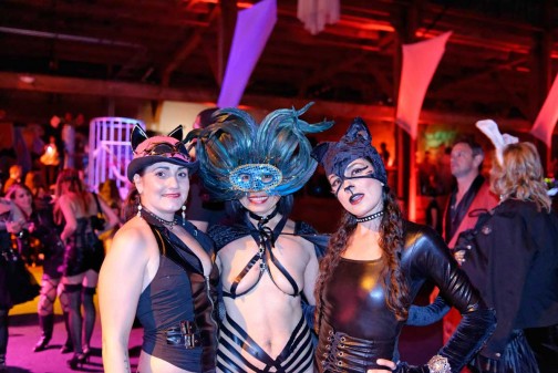 Revelers at Masquerotica 2012 got their racy Halloween on at the Concourse Exhibition Center in San Francisco Saturday, October 21, 2012