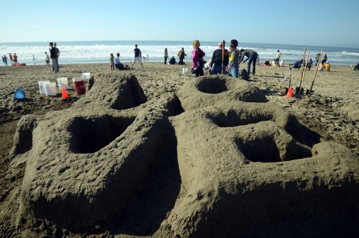 Leap Ocean Beach Sandcastle Contest 2013