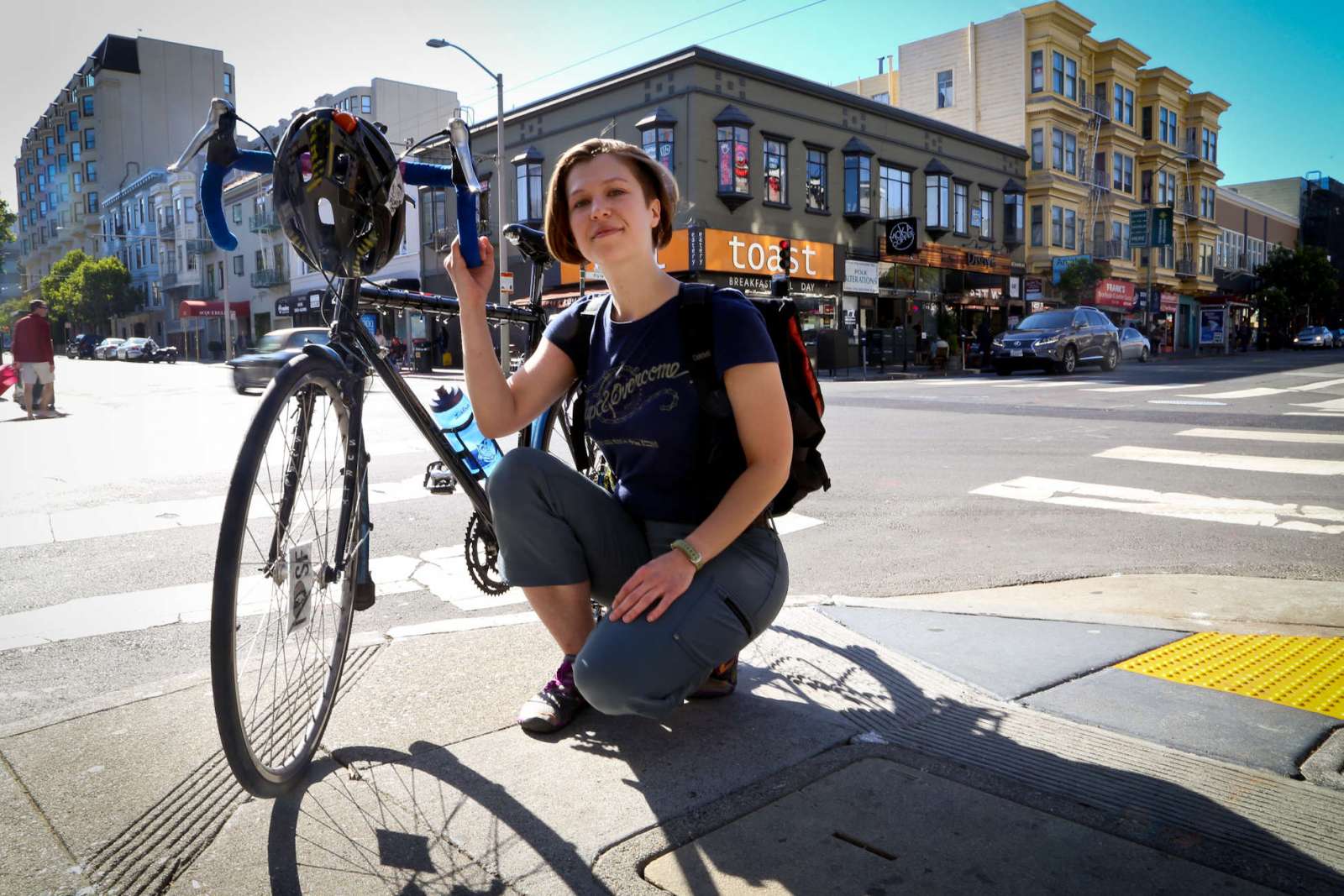Bicyclists' Portraits of Survival