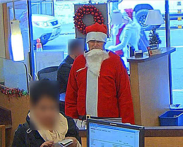 Santa Bank Robber