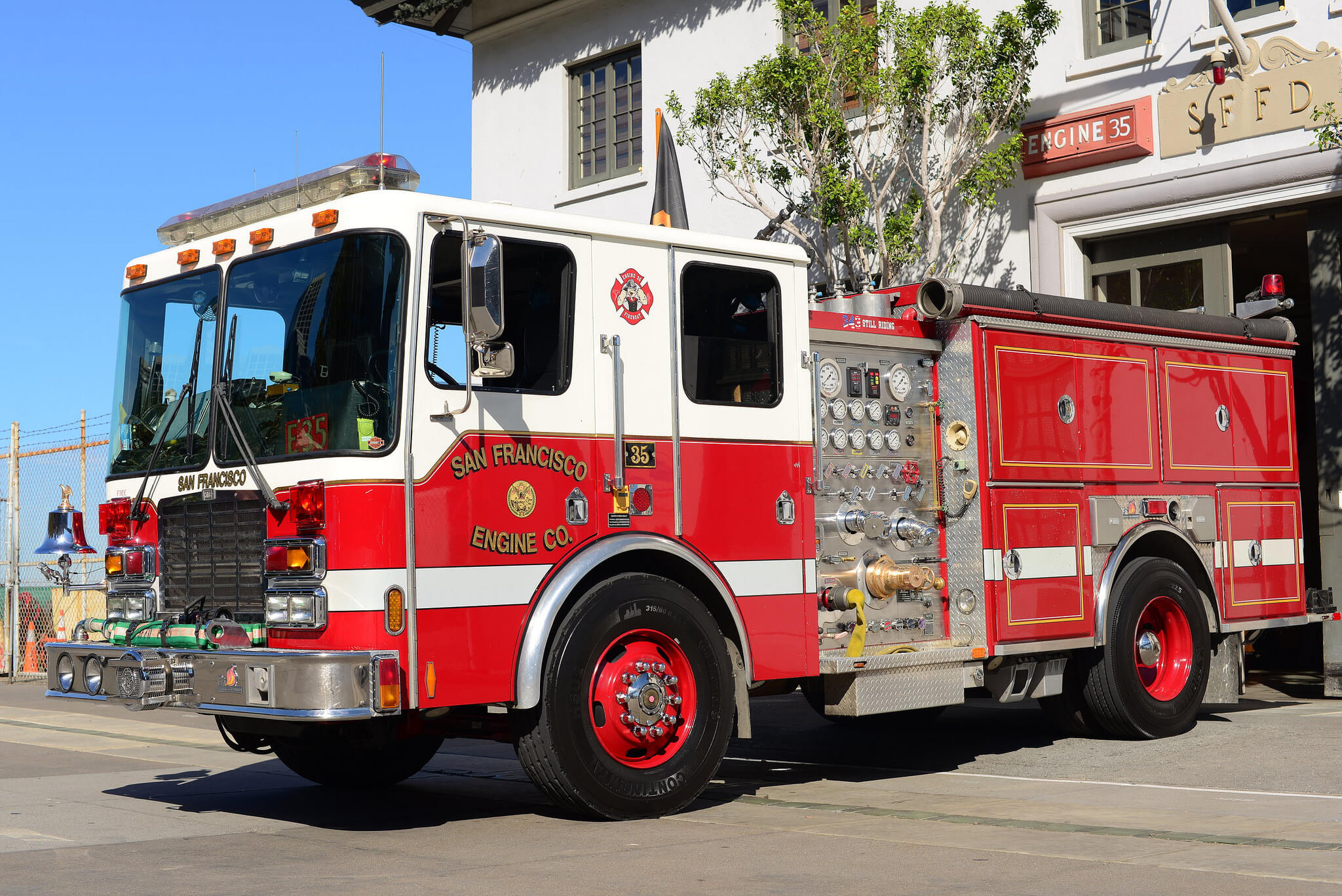 San Francisco fire truck