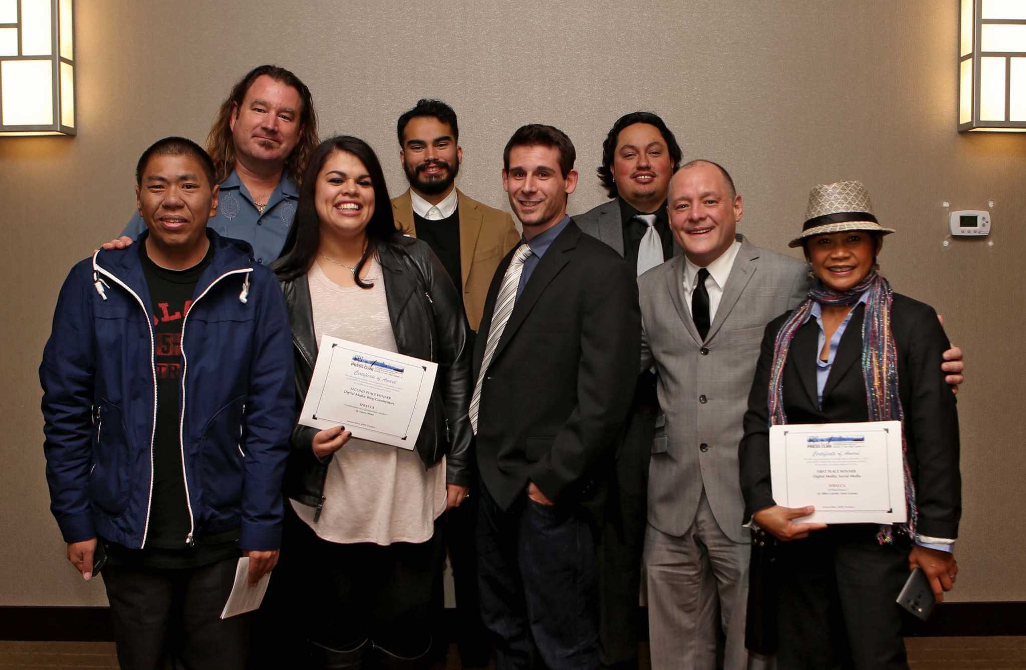 2015 SF Peninsula Press Club Awards