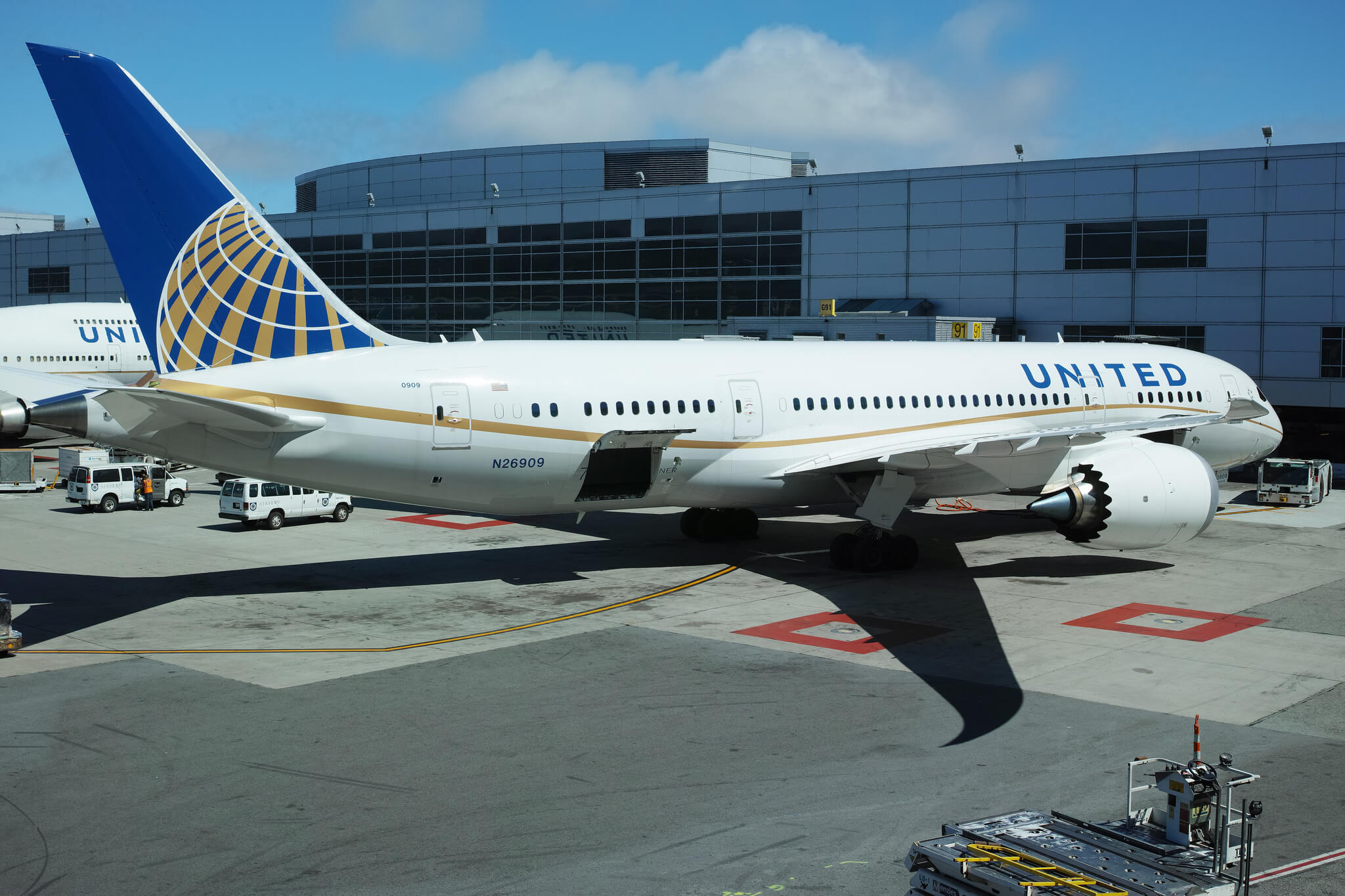 Boeing Dreamliner United Airlines