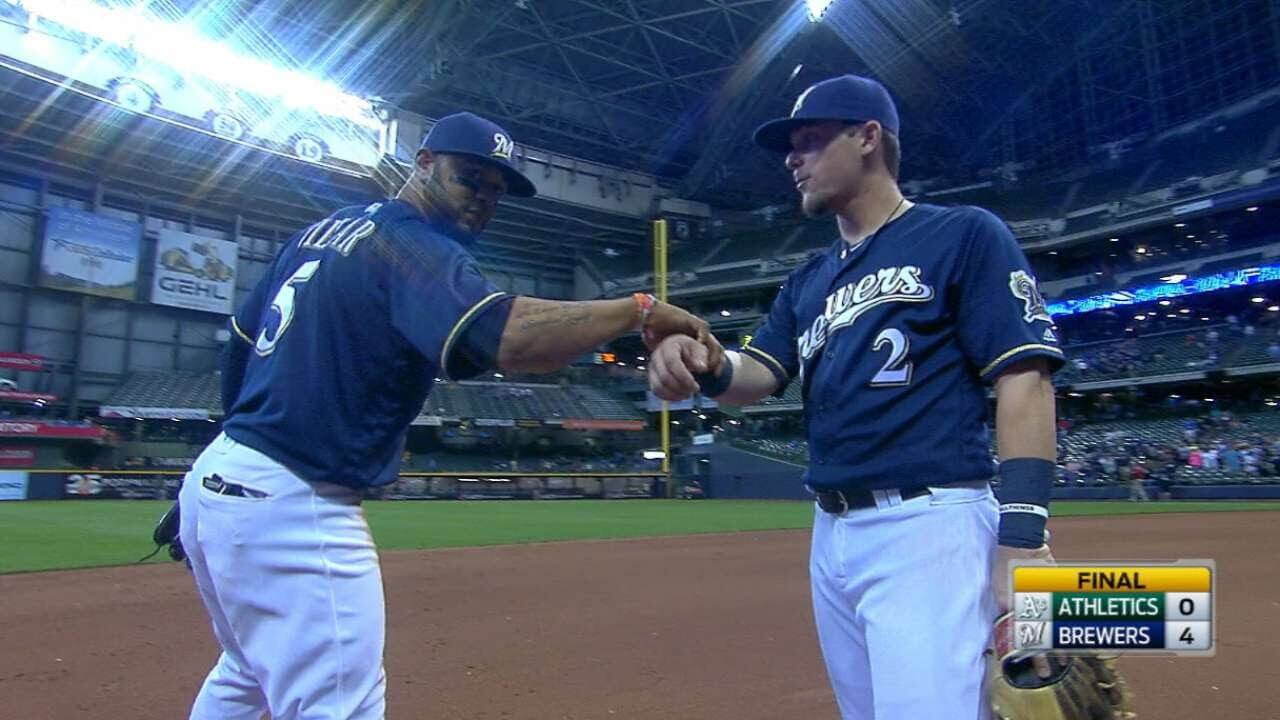 Inside Pitch: Milwaukee brews big hits to sweep A’s